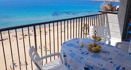Apartment in Calpe in 1st beach line