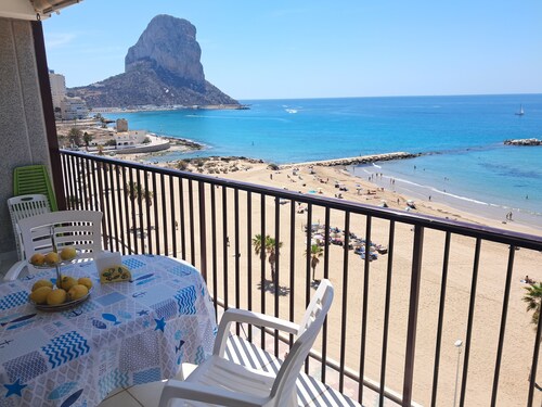 Apartment in Calpe in 1st beach line