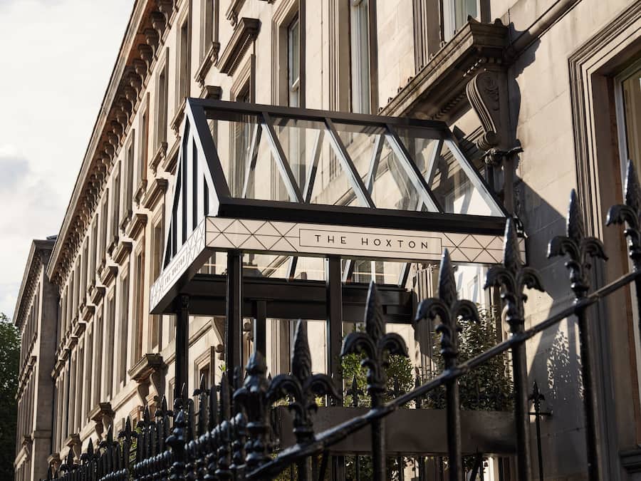 Facciata della struttura