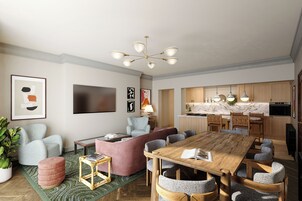 40-inch LED TV with cable channels