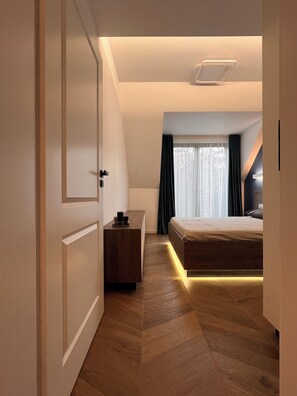 Panoramic-Apartment, Balkon, Stadtblick