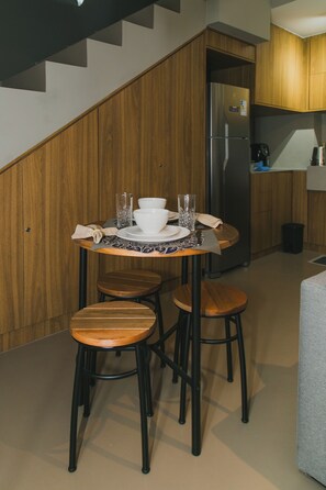 Dining - Dream Duplex with Jacuzzi and King Size bed (Vila Arens II Jundiaí)