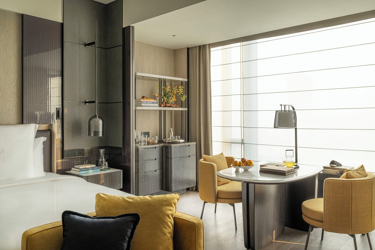 Literie de qualité supérieure, surmatelas, minibar