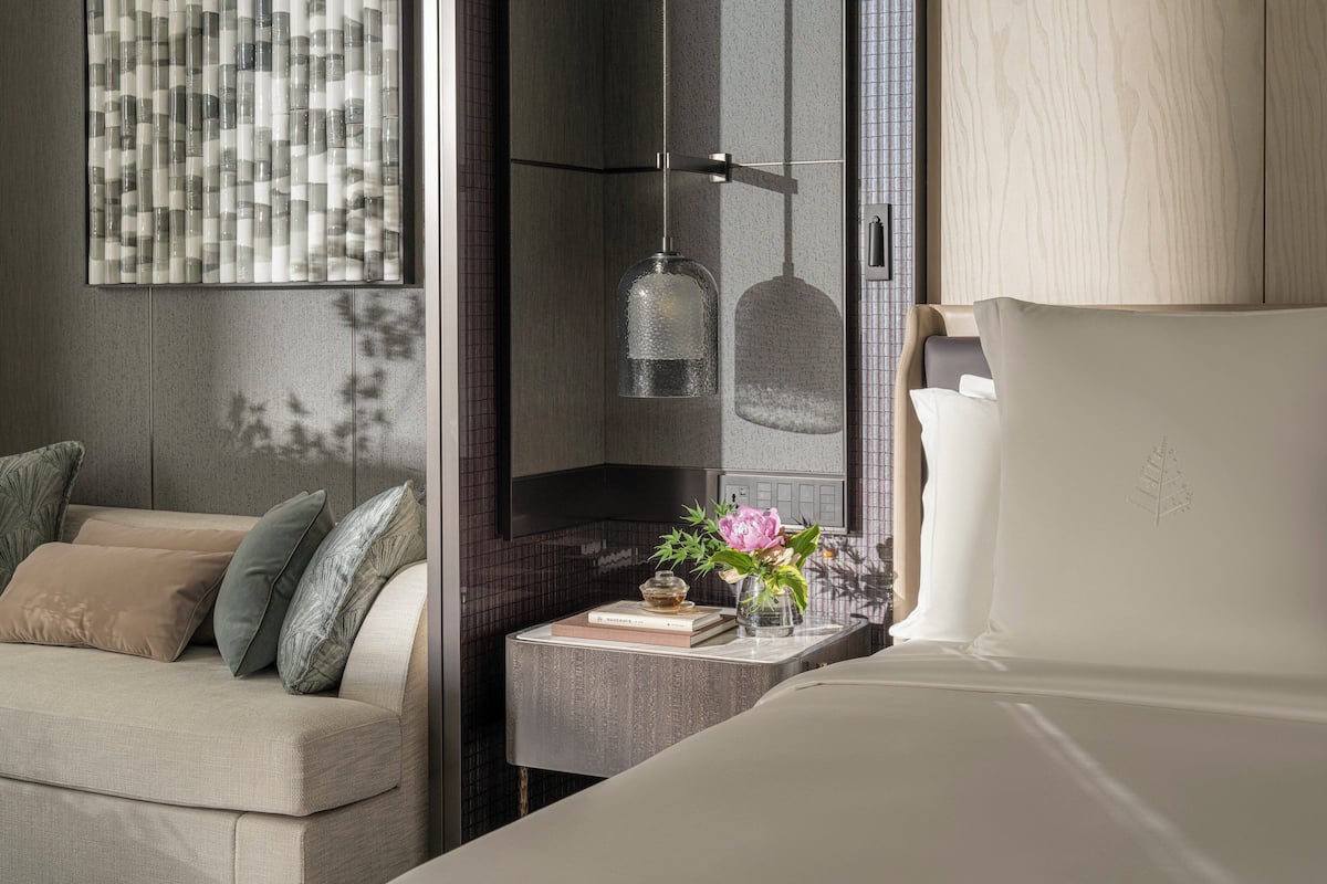 Literie de qualité supérieure, surmatelas, minibar