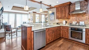 Condo (Luxury 2 Bedroom Residence at The Vai) | Private kitchen | Cookware/dishes/utensils - Luxury 2 Bedroom Residence at The Vail Ritz-carlton (Vail)