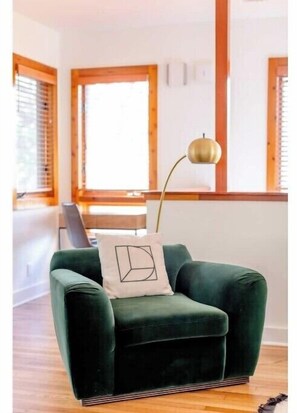 Living area - SoCo Retreat, WFH near Parks and Trails (Austin)