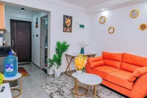 Deluxe Apartment | Living area - Lulu Homes at Gatundu Heights (Nairobi)