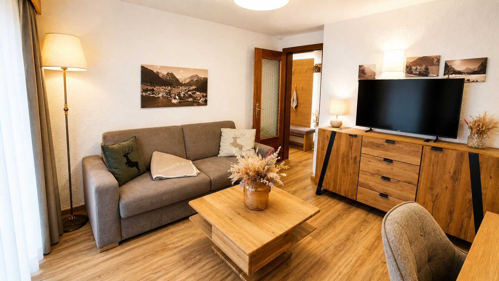 Appartamento, vista montagna, lato montagna | Con stile personalizzato, con arredamento individuale, insonorizzazione
