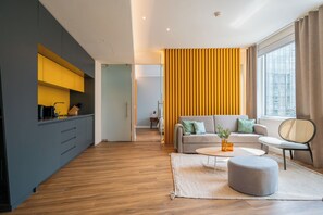 Suite Comfort, 1 camera da letto | Cucina privata | Frigorifero, microonde, piano cottura, lavastoviglie