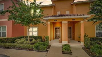 Front of property – evening/night