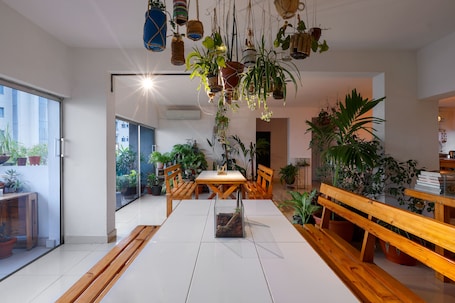 Sala de estar en el lobby