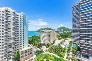 Blick von der Unterkunft