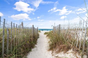 Beach nearby