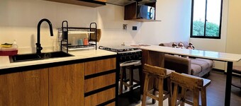 Hermoso departamento de 1 DORM, se admiten mascotas en el centro de Cochabamba.