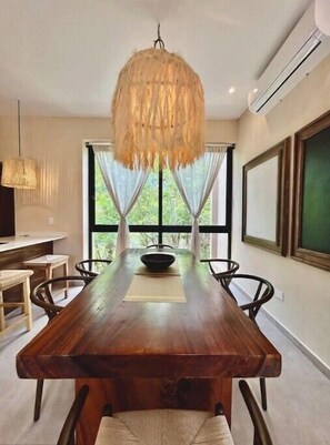Dining - Bohemian Avant-Garde 2BR Apartment (Tulum)