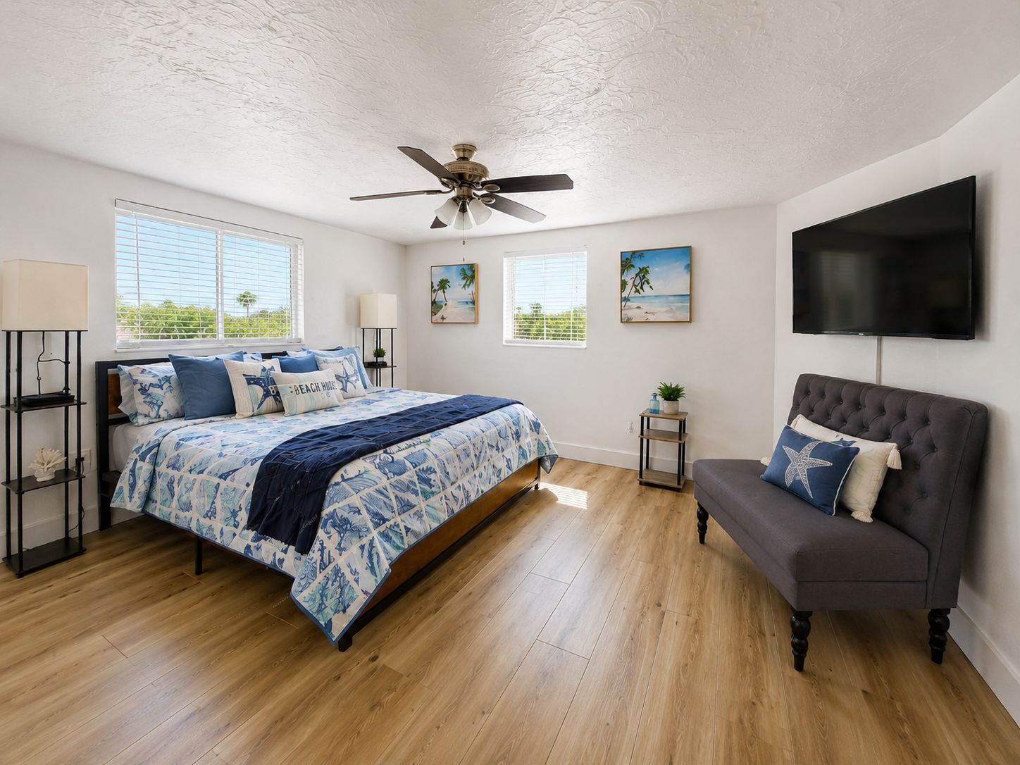 3 bedrooms, iron/ironing board, travel cot, WiFi