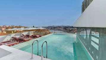 Innenpool, Außenpool, geöffnet von 08:00 Uhr bis 21:00 Uhr, Liegestühle