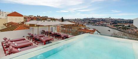 Indoor pool, outdoor pool, open 8:00 AM to 9:00 PM, sun loungers