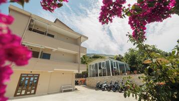 Fassade der Unterkunft