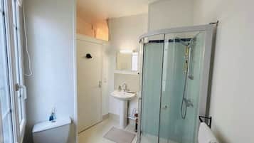 Hair dryer, towels