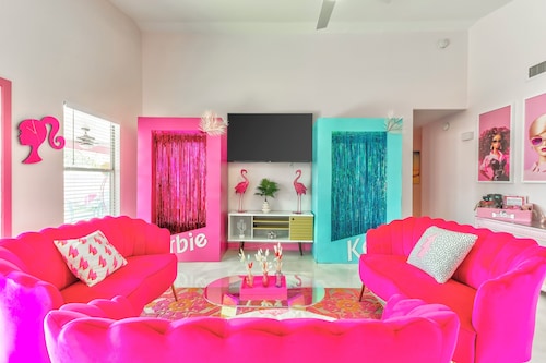 Iconic Barbie Dream House W/ Pool, Mini Golf & Fun