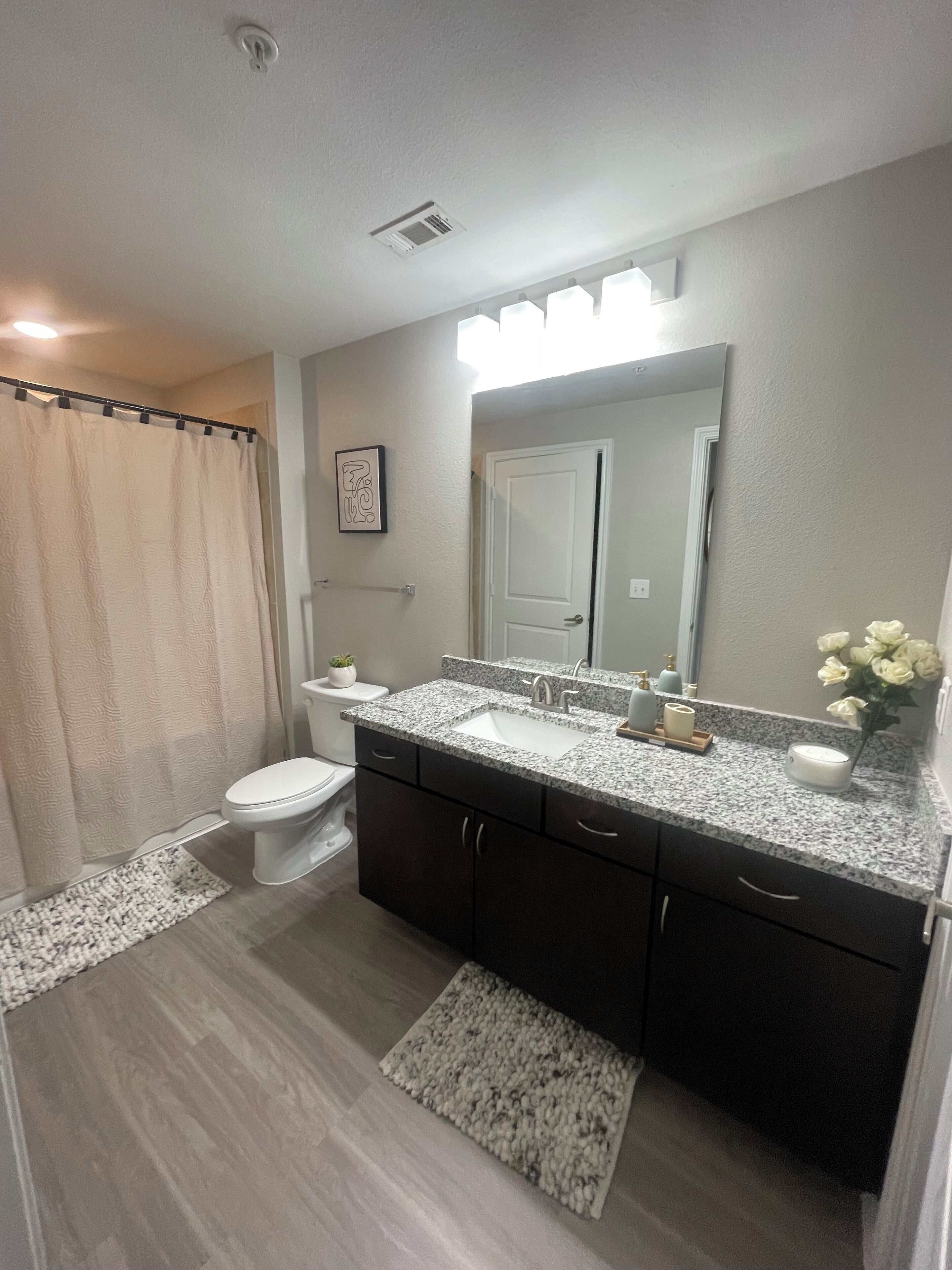 Towels, toilet paper