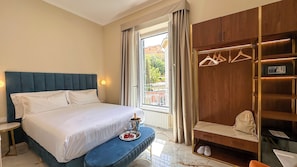 Quarto superior | 1 quarto, lençóis italianos Frette, roupas de cama premium