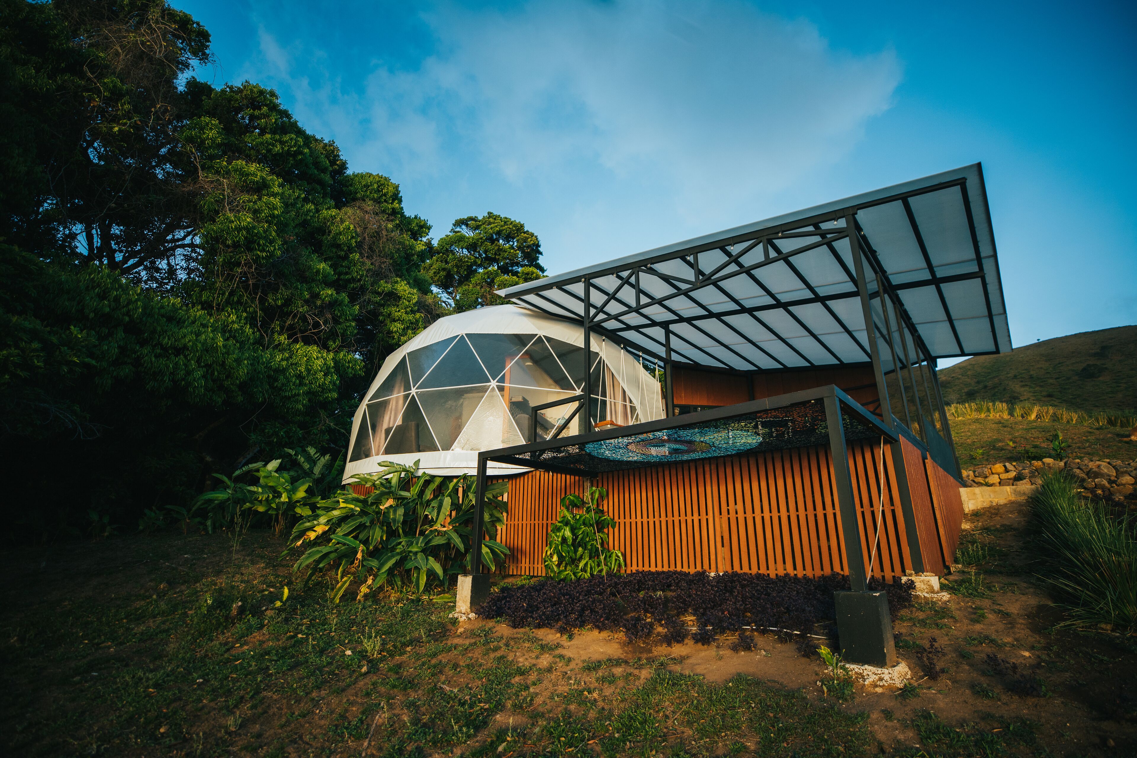 Voorkant van accommodatie