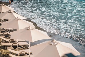 Leilighet – deluxe, sjøutsikt | Terrasse/patio
