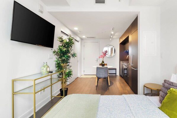 1 soverom, wi-fi og sengetøy