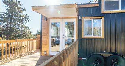 Tiny House in the Big Mountains w/ Hot Tub & EV Charger! Near Colorado Springs!