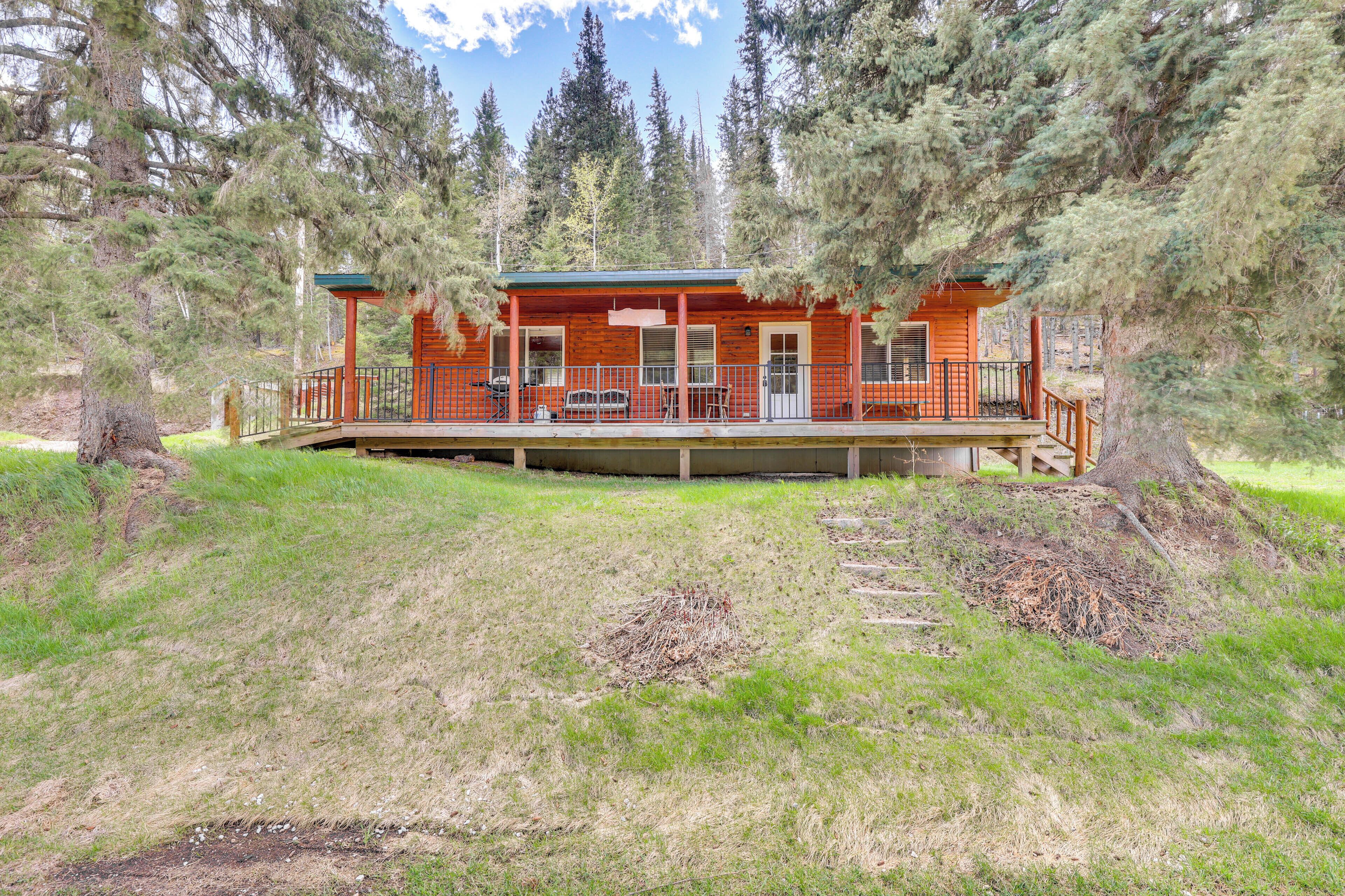 Cozy Deadwood Cabin: Covered Deck, Pets Welcome!