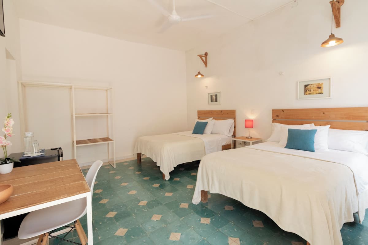 Comfort Room, 2 Double Beds | Desk, laptop workspace, iron/ironing board, free WiFi