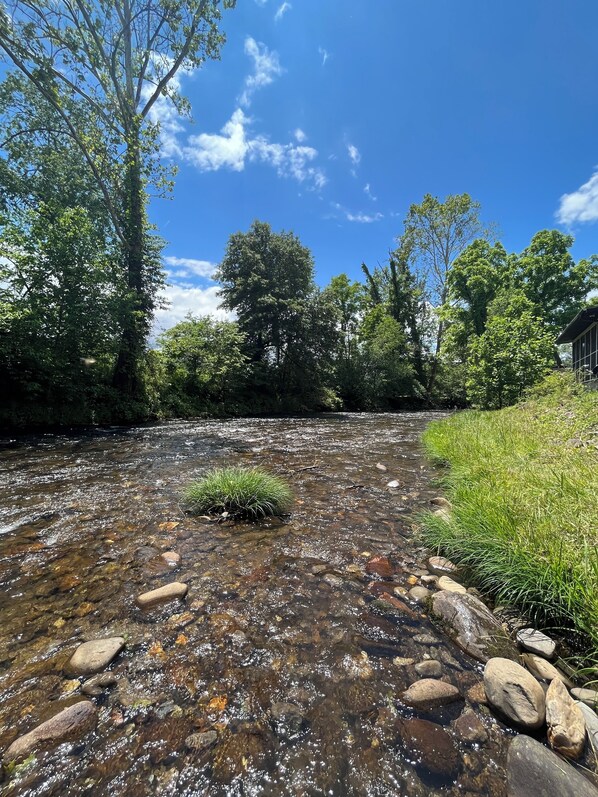 Property grounds - Cottage by the Creek (Bryson City)