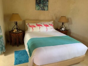 2 bedrooms, iron/ironing board, travel crib, WiFi