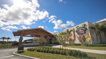 Fassade der Unterkunft