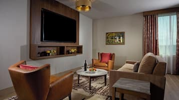 Superior Suite, 1 Bedroom | Premium bedding, in-room safe, desk, laptop workspace