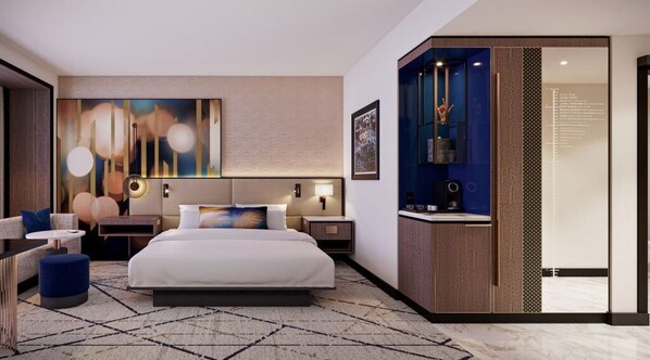 In-room safe, laptop workspace, blackout drapes, free WiFi