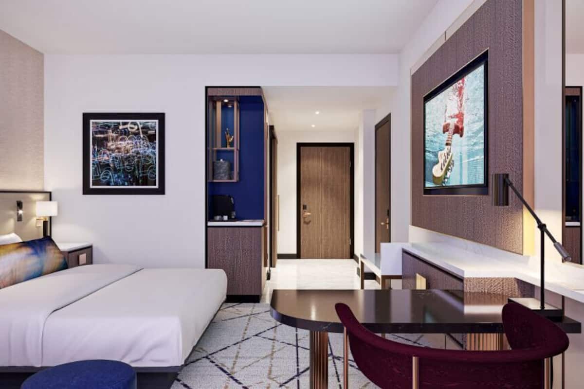 In-room safe, laptop workspace, blackout drapes, free WiFi