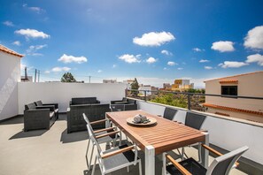 Outdoor dining - Country House 'Bodega Oramas' with Private Terrace and Wi-Fi (Arico)