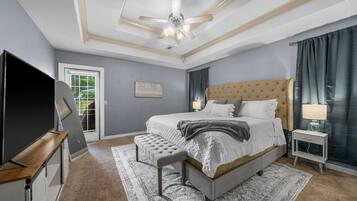 3 makuuhuonetta, silitysrauta/-lauta, vauvan matkasänky, ilmainen Wi-Fi