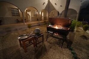 Outdoor banquet area - La Teranga Toubacouta (Fatick)