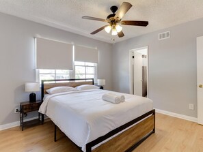 5 bedrooms, iron/ironing board, travel cot, free WiFi