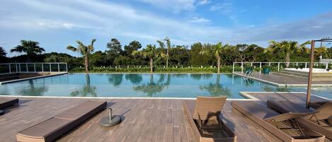 Außenpool, beheizter Pool