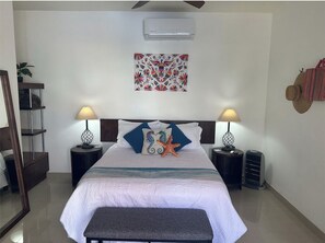 3 soverom, strykejern/-brett, wi-fi og sengetøy