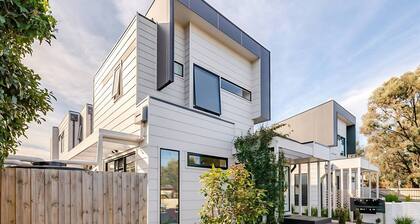 Stunning, modern, two-story detached townhouse