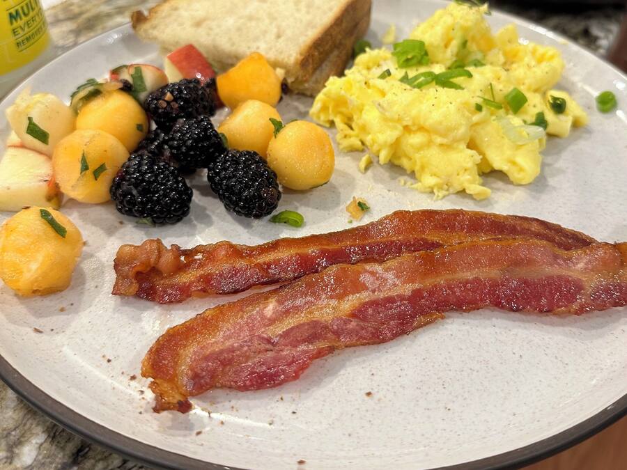 Desayuno a la carta incluido los fines de semana