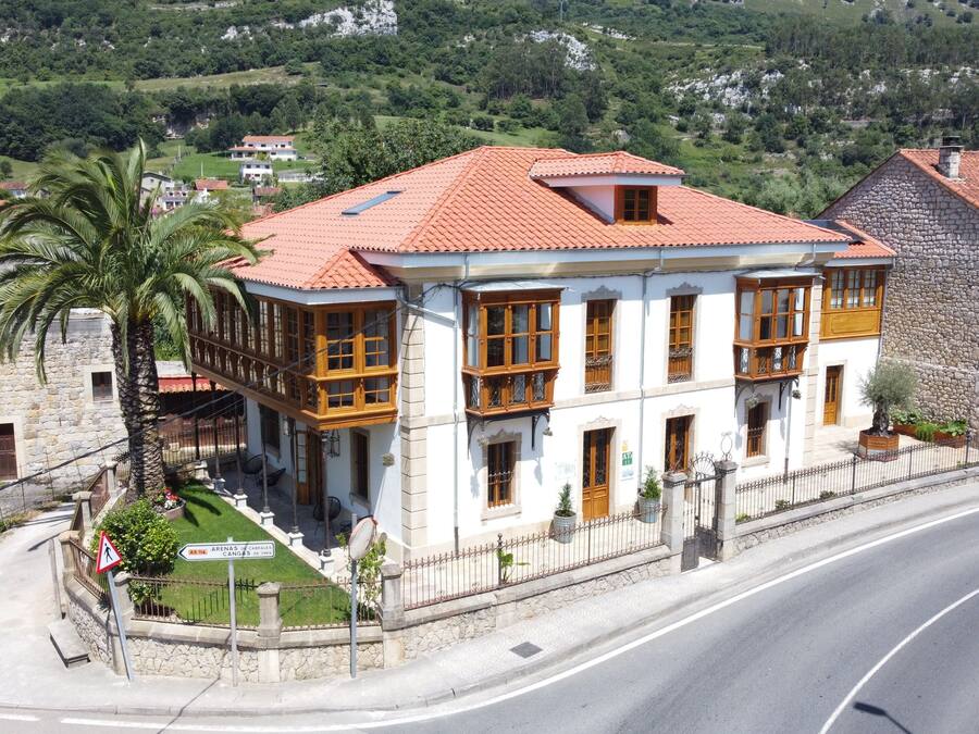 Façade de l’hébergement