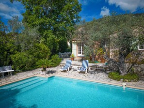 Pool - LA LEZARDIERE Villa for 8 By Sunset (Le Tignet)