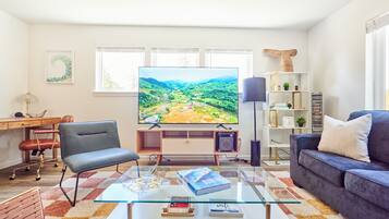 Smart TV, video games, table tennis, books